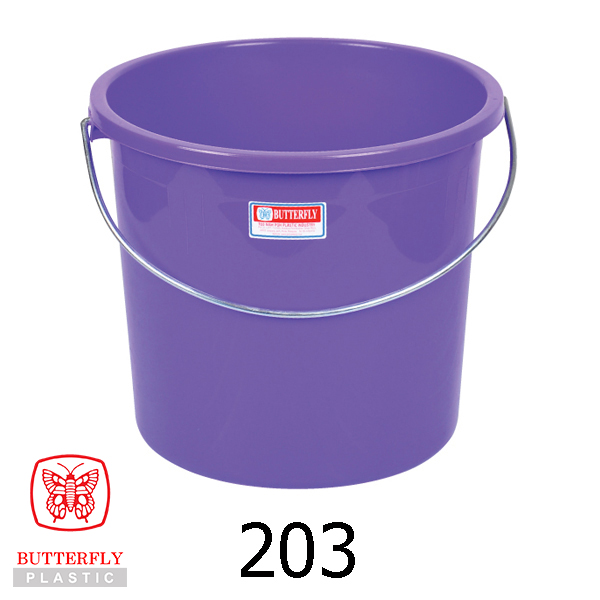 3 Gallons Plastic Pail with Handle / Plastic Bucket