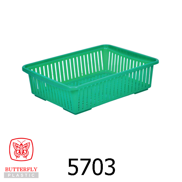 Plastic Rectangular Basket / Plastic Tray
